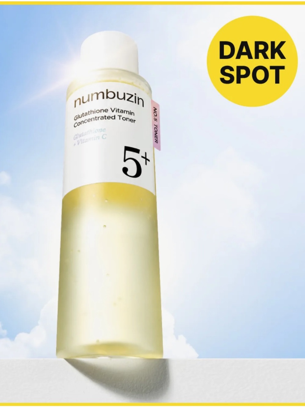 ✨new✨ numbuzin No.5 Glutathione Vitamin Concentrated Toner 200ml